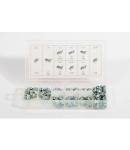 110 PC Hydraulic Grease Fitting Assortment