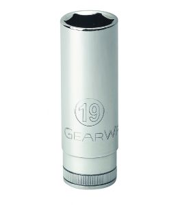 Gearwrench 1/4”Dr 6Pt Socket Deep Metric 9mm
