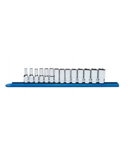 14PC 3/8" Dr 6Pt Socket Set Mid Length Metric GEARWRENCH