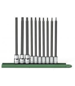 10 Pc. 1/4" & 3/8" Drive Long Torx® Bit Socket Set