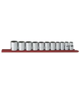 Gearwrench 1/2”Dr 12Pt Socket Set Std SAE 11Pc