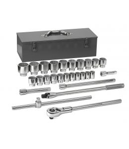 Gearwrench 3/4”Dr 12Pt Std Socket Set SAE 27Pc