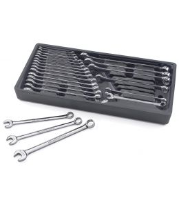 Non-Ratcheting Wrench Set Combination SAE/Metric 24Pc