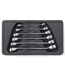 6 Pc. Flare Nut SAE Wrench Set