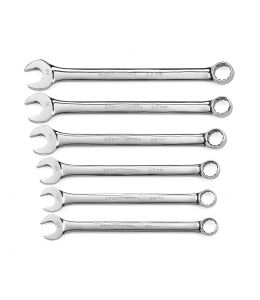 6 Pc. Metric 12 Point Long Pattern Combination Wrench Set