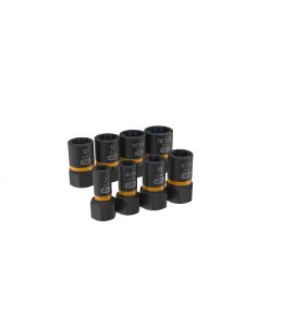 1/4" & 3/8" Dr Bolt Biter™ Impact Extraction Socket Set 8Pc