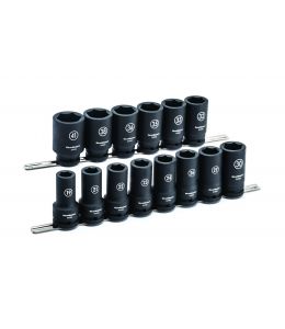 Gearwrench 14 Pc. 3/4" Drive 6 Point Deep Impact Metric Socket Set