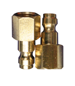 Plug Male 1/4" Female Thread Ryco Style 2Pc Carded Scorpion