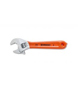 ADJ WRENCH,4",CHROME,CUSH GRIP,CARDED
