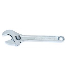 ADJUSTABLE WRENCH,8",CHROME,CARDED