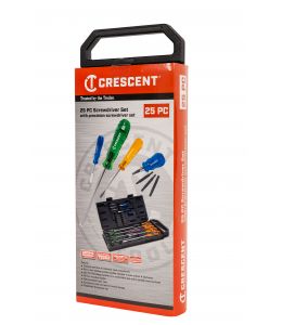 SCREWDRIVER SET 25 PCE, TRILOBE ACETATE