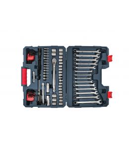 Crescent 128 Pc. 3/8" Drive 12 Point Standard SAE/Metric Mechanics Tool Set