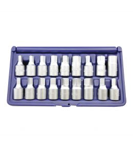 Oil Drain Plug Key Set 3/8" Sq Drv | 18 Pce
