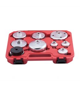 Cup Style Oil Filter Wrench Kit 9 Pce