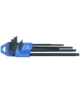 KEY SET 9PC SAE BALL DRIVE HEX