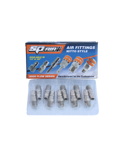Plug Male 1/4" Nitto Style - Box Of 10 Scorpion