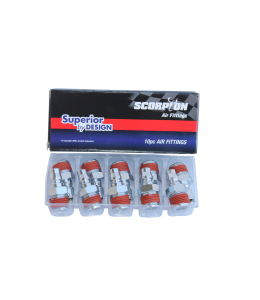 Plug Male 1/2" Nitto Style Box Of 10 Scorpion