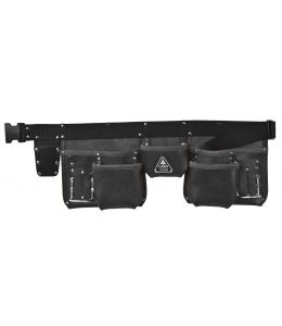 LEATHER 11 POCKET NAIL & TOOL WEBBING