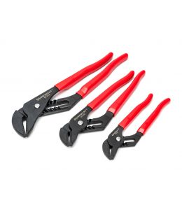 PLIER SET,3PC,T&G,STJAW,BLK PHOS,7,10,12