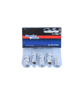 Coupler Female Thread 1/2" Nitto Style Box Of 5 Scorpion