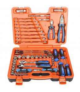 Tool Kit in X-Case - 3/8"Dr - 65pc Metric/SAE
