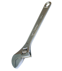 Wrench Adjustable Chrome 100Mm Sp Tools