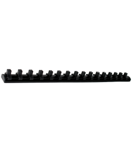 Socket Rail 1/4"Dr Holds 10Pc Magnetic