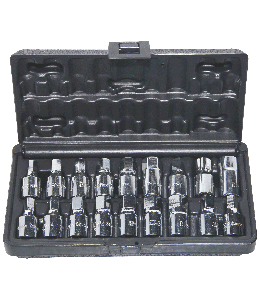 Oil Drain Plug Key Set 3/8" -18Pcs