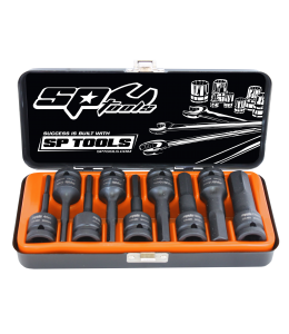 Socket Set Impact 1/2Dr Inhex 9Pc Metric