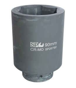 Socket Impact 1-1/2"Dr 6Pt Deep Metric 62Mm