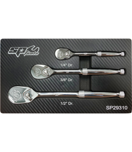 Ratchet Set 1/4,3/8,1/2Dr 90T Sealed Head Sp Tools