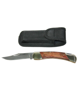 Knife Stock Single Blade Folding Inc Pouch