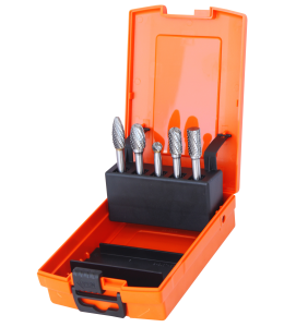 Burr Set 5Pcs (1/4" Shaft)