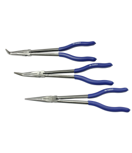 Plier Set 3Pc Long Handle 275Mm 0, 45 & 90 Degree