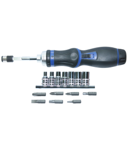 Bit Set 16Pc Inc Rotatable Ratchet Driver