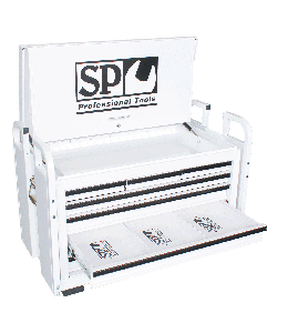 TOOL BOX WHITE OFF ROAD 890MM 7 DRAWER