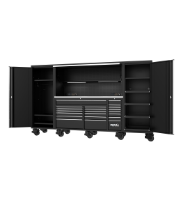 Workstation Usa113 Black/Chrome
