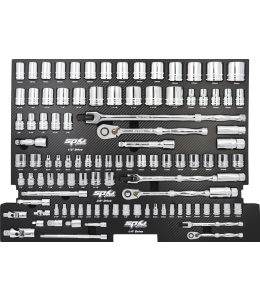 Eva Toolkit 105Pc Metric/Sae Socket & Accessories