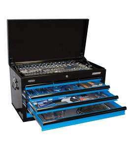 Toolkit 409Pc Metric/Sae - Black/Blue 7 Dr Sumo