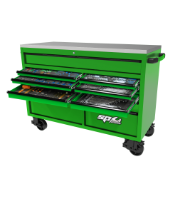 465Pc Toolkit  Metric/Sae - 13 Drawer Green Usa Series