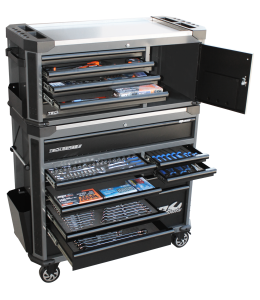 TOOL KIT 630PC MET/SAE DIAMOND BLACK 18DR TOP+ROLL