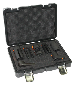 3/8"Dr Oxygen Sensor Socket Set 7Pce