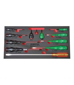 Sunflag Master Screwdriver Kit Magnetised | Tang Thru
