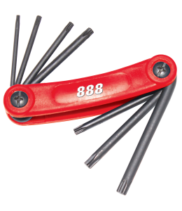 Key Set Magnetic Folding 8Pc Sae Hex