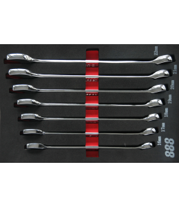7Pc Metric Spanner/Wrench Set In Eva