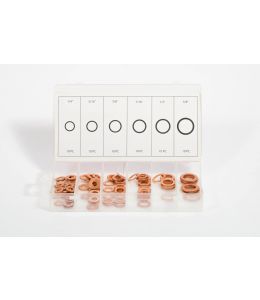 110 PC Copper Washer Assortment