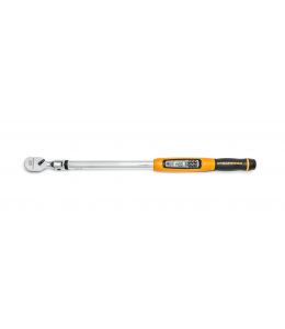 1/2" Flex Head Electronic Torque Wrench with Angle 25-250 ft/lbs.  