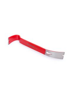 PRY BAR,13" FLAT, RED