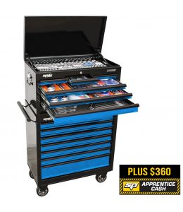 Sumo Custom Series Tool Kit - 417pc - Metric/SAE - Black/Blue